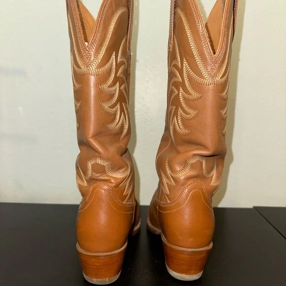 Tecovas Annie Cowboy Boots - 7.5 Caramel - Picture 5 of 7